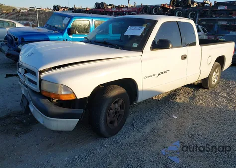 2001 Dodge Dakota Slt/Sport z USA, uszkodzony, nr VIN 1B7GL22X81S184198